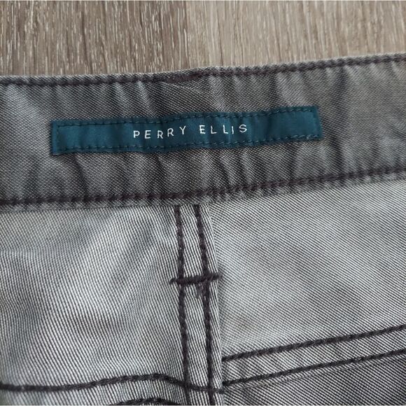 Perry Ellis Very Slim Stretch Pants 36×32 - Picture 3 of 7